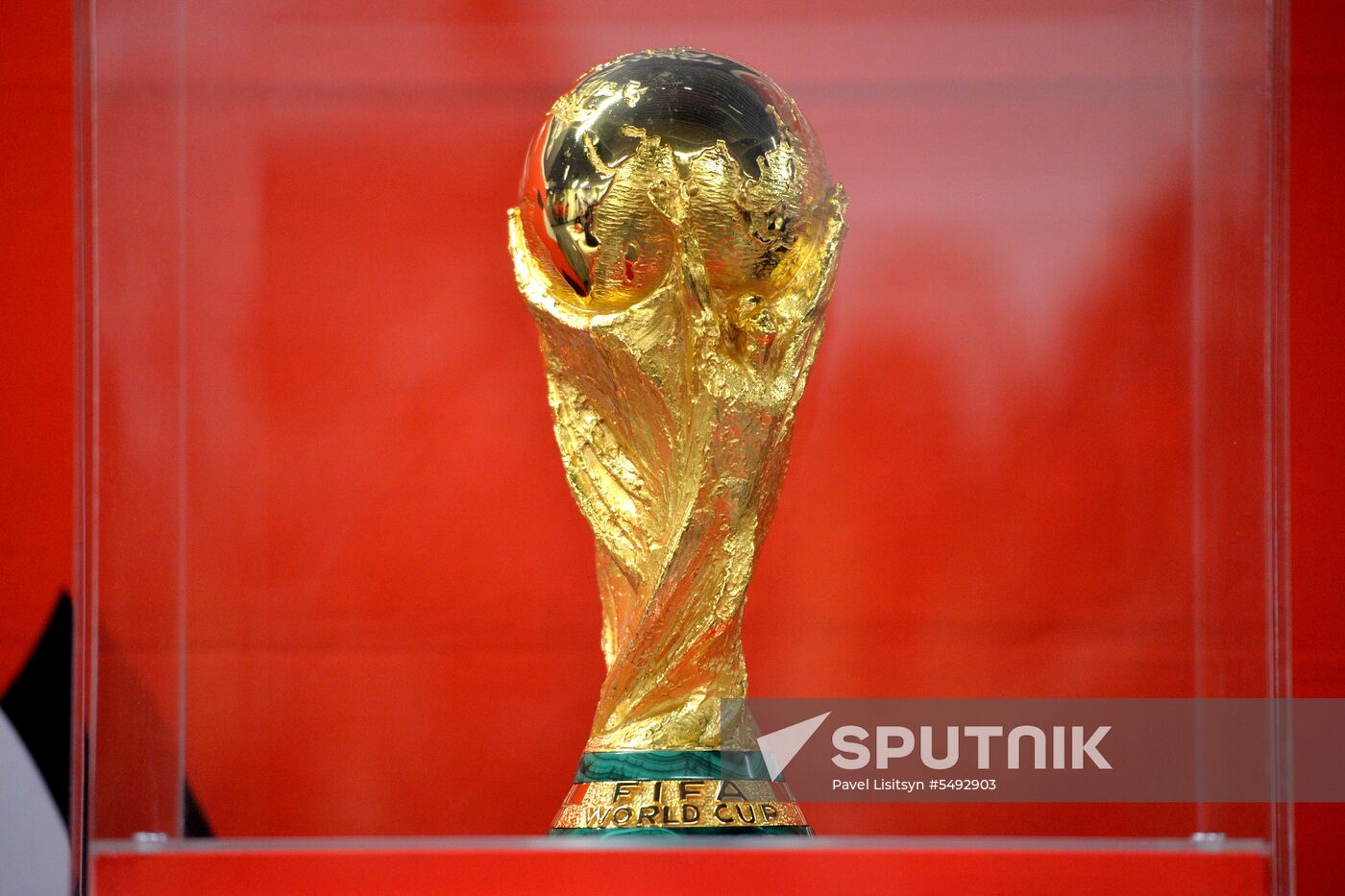 Presentation of 2018 FIFA World Cup Trophy in Yekaterinburg