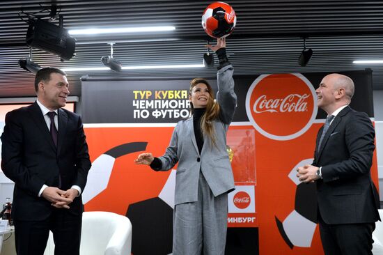 Presentation of 2018 FIFA World Cup Trophy in Yekaterinburg