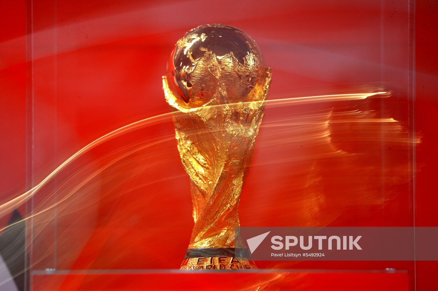 Presentation of 2018 FIFA World Cup Trophy in Yekaterinburg