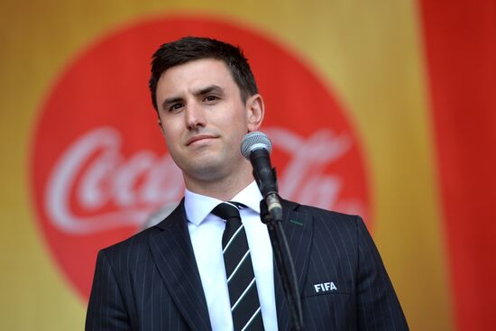 Presentation of 2018 FIFA World Cup Trophy in Yekaterinburg