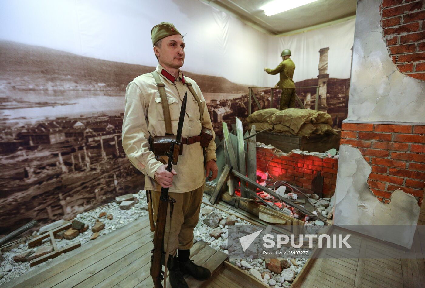 Military Murman exhibition at Northern Fleet's naval museum