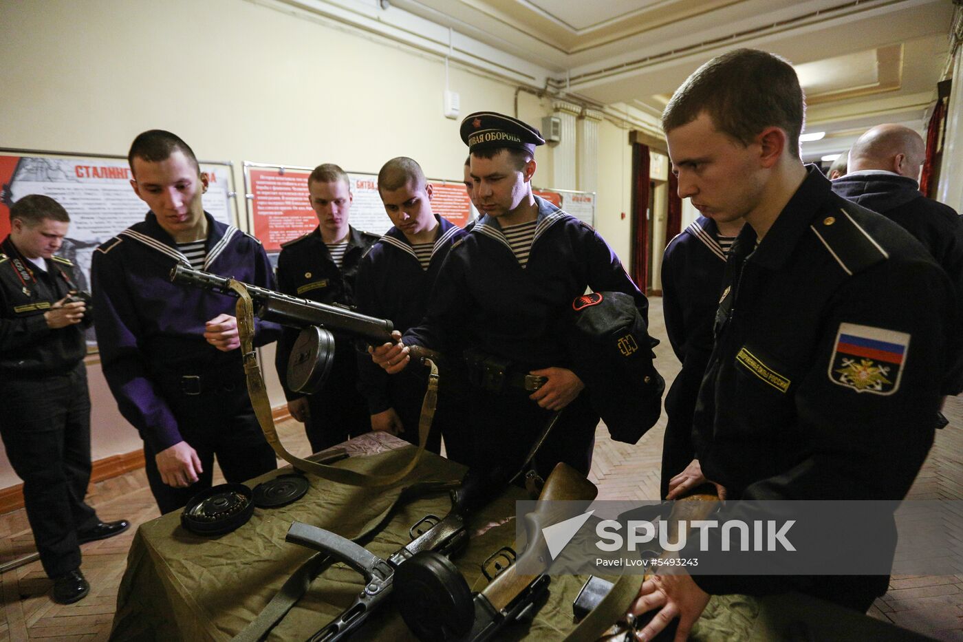 Military Murman exhibition at Northern Fleet's naval museum