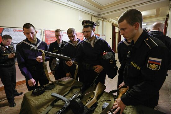 Military Murman exhibition at Northern Fleet's naval museum