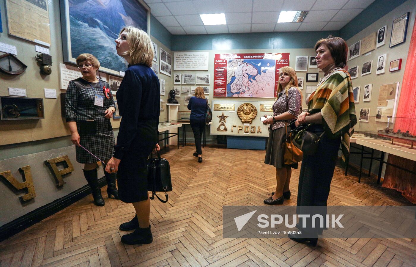 Military Murman exhibition at Northern Fleet's naval museum