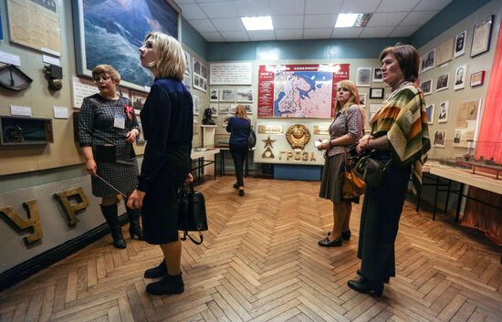 Military Murman exhibition at Northern Fleet's naval museum