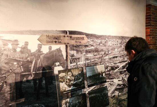 Military Murman exhibition at Northern Fleet's naval museum