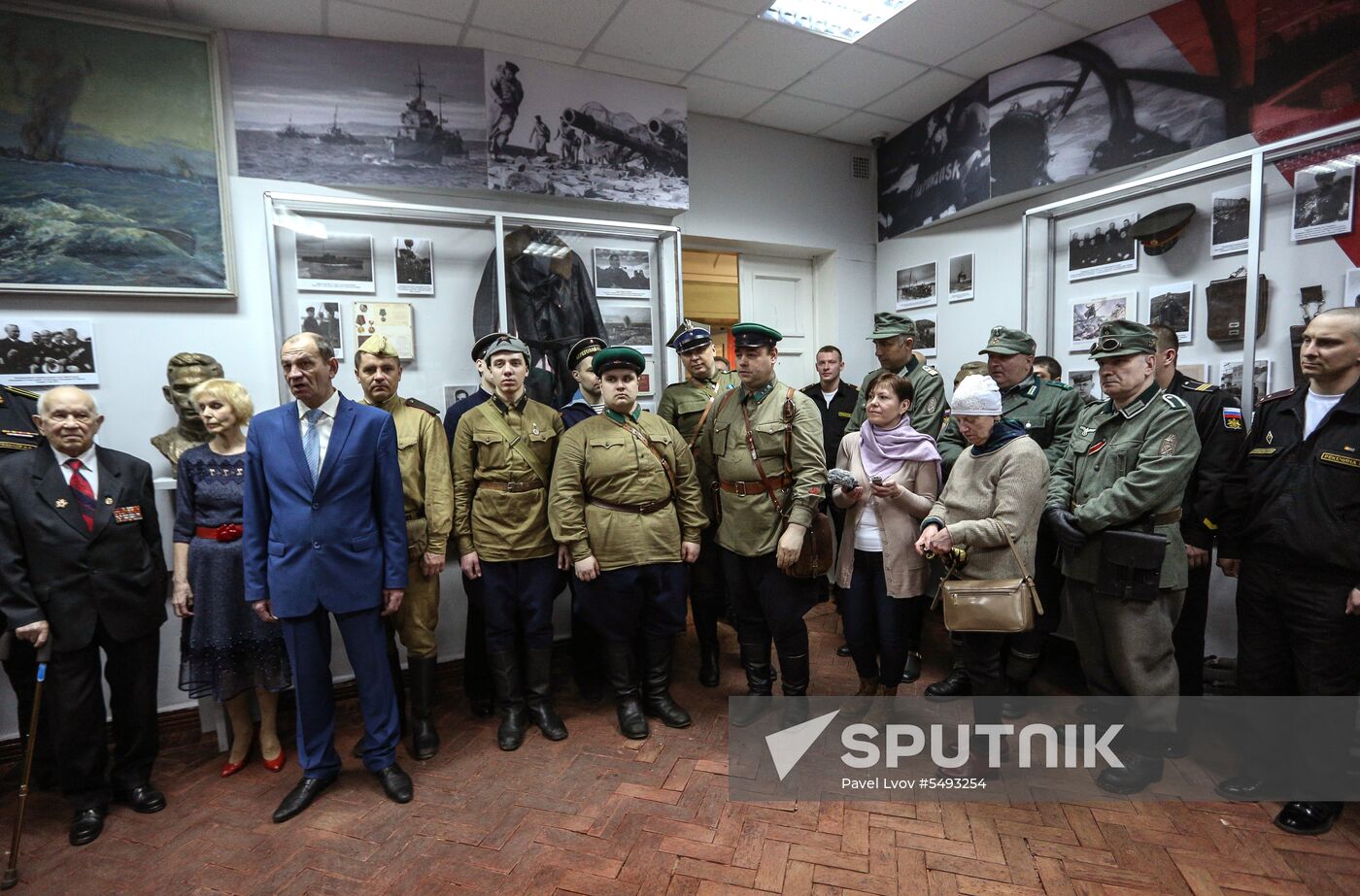 Military Murman exhibition at Northern Fleet's naval museum