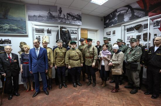 Military Murman exhibition at Northern Fleet's naval museum