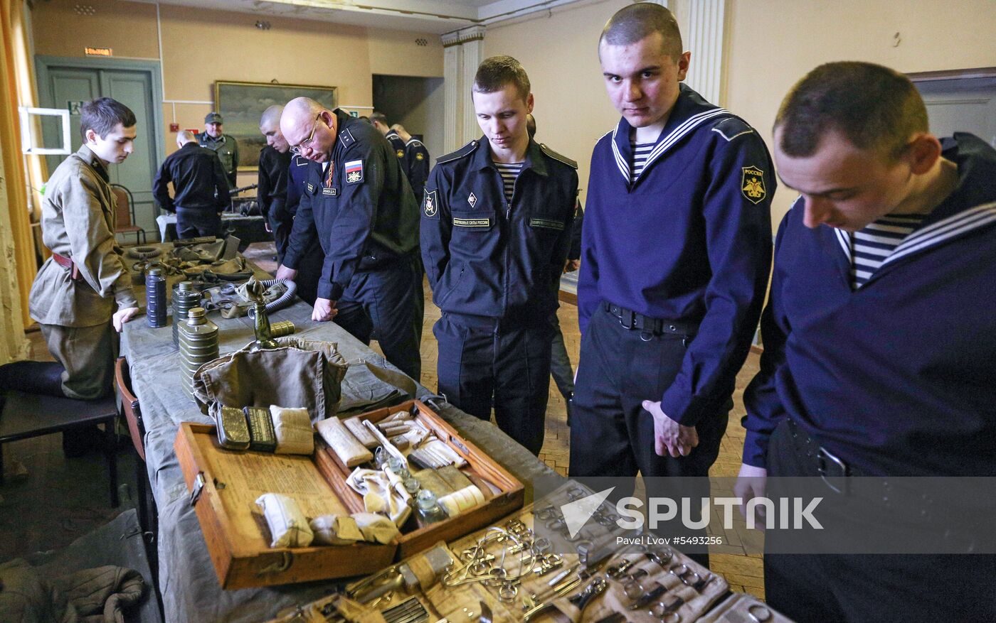 Military Murman exhibition at Northern Fleet's naval museum