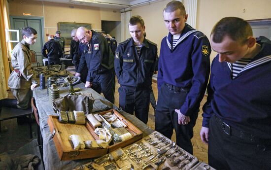 Military Murman exhibition at Northern Fleet's naval museum