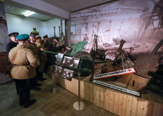 Military Murman exhibition at Northern Fleet's naval museum