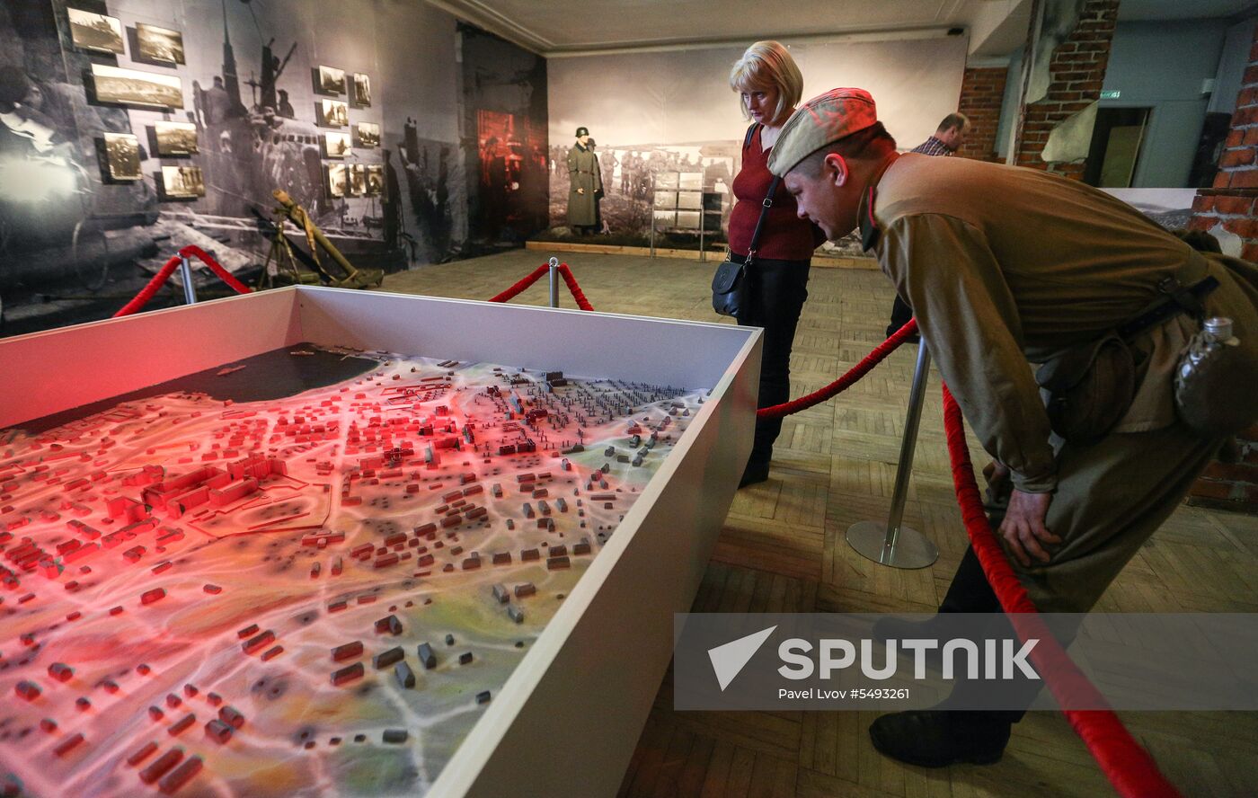 Military Murman exhibition at Northern Fleet's naval museum