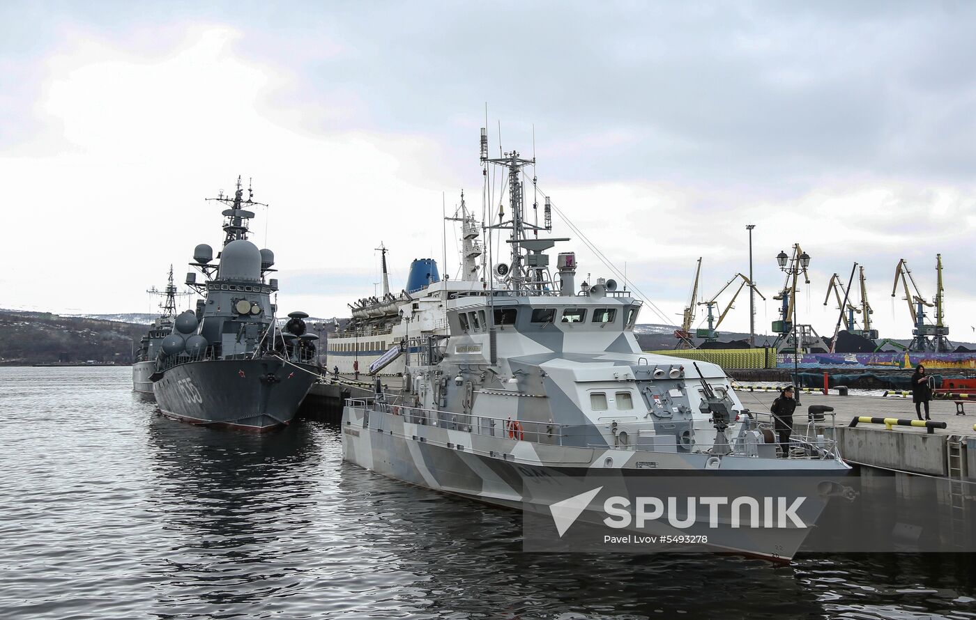 Military Murman exhibition at Northern Fleet's naval museum