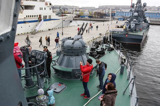 Military Murman exhibition at Northern Fleet's naval museum