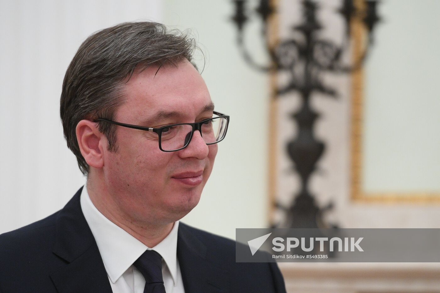 President Putin meets with Serbian Persident Vucic