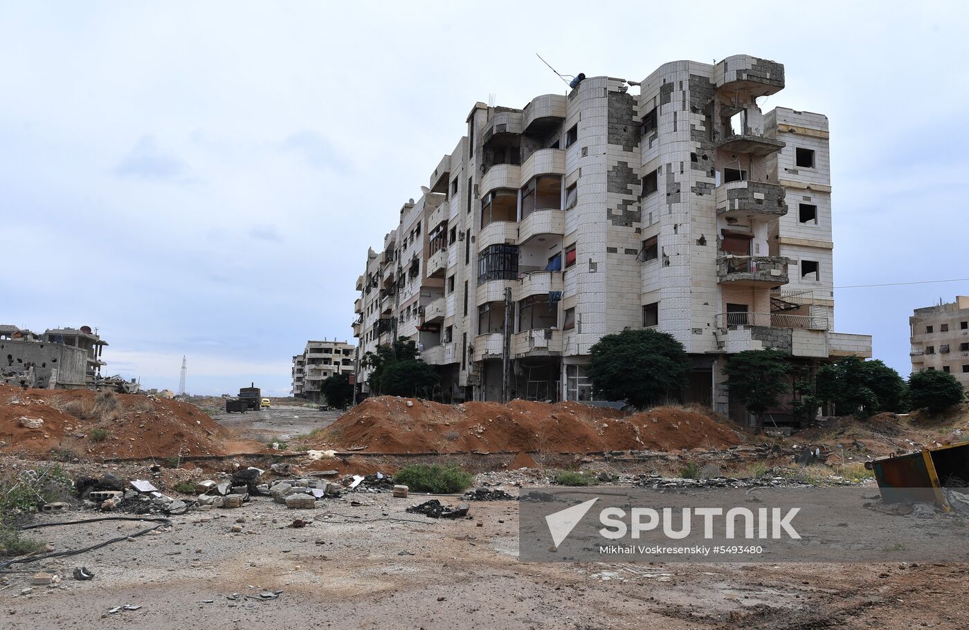 Situation in Yarmouk refugee camp area in southern Damascus suburb