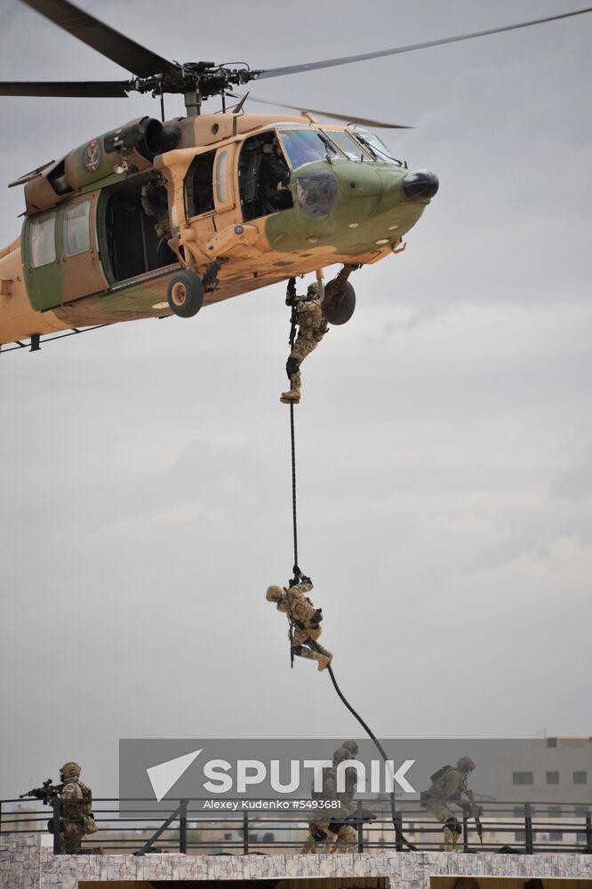 SOFEX-2018 special operation forces show in Jordan