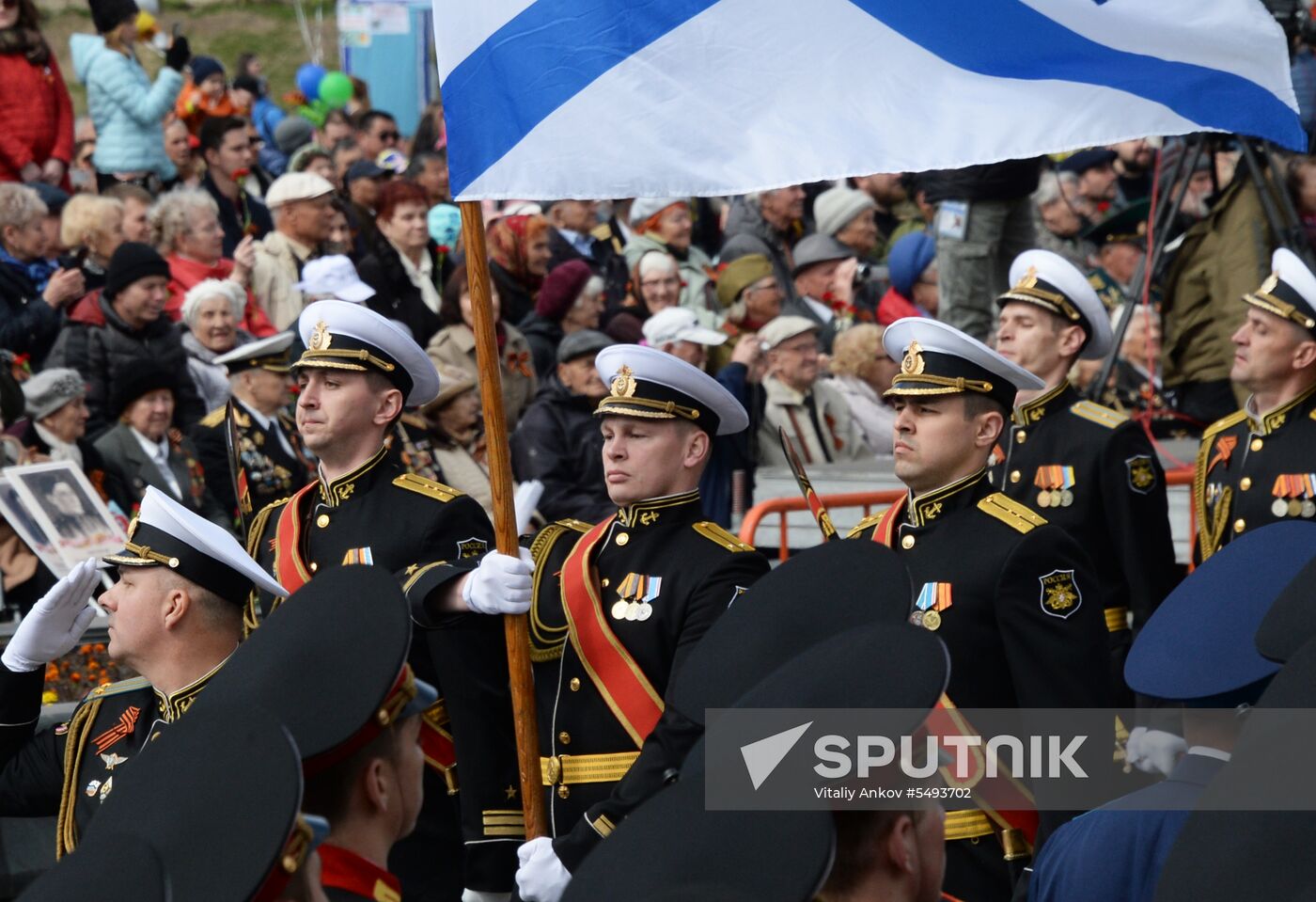 Victory Day celebrations in Russian cities
