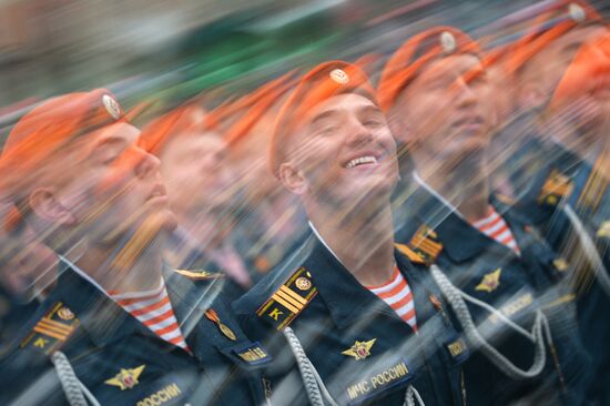 Victory Day celebrations in Russian cities