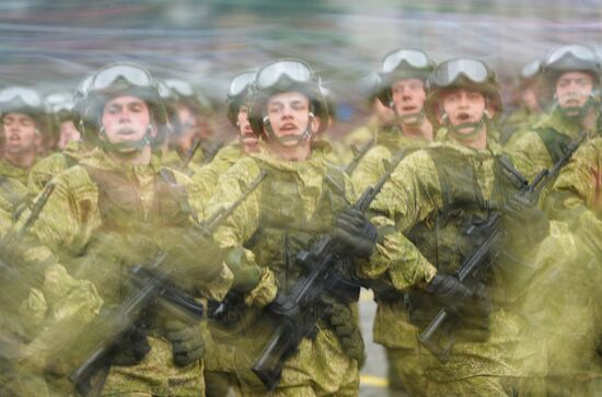 Victory Day celebrations in Russian cities