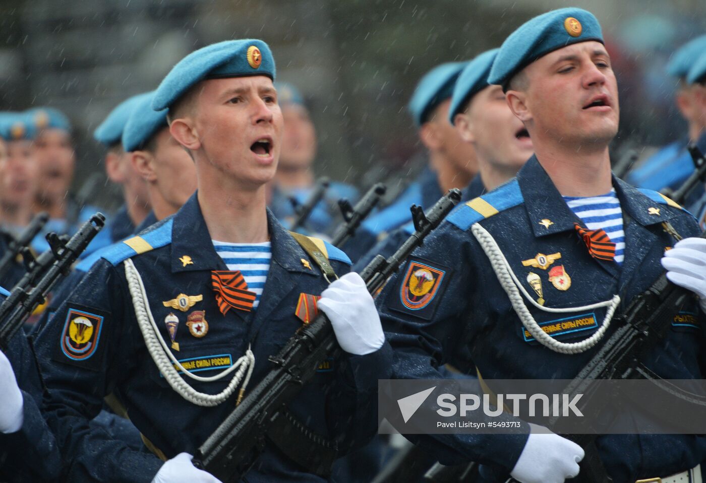 Victory Day celebrations in Russian cities