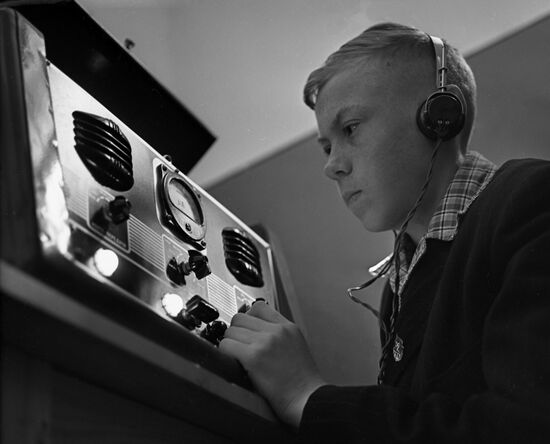 Ham radio operator