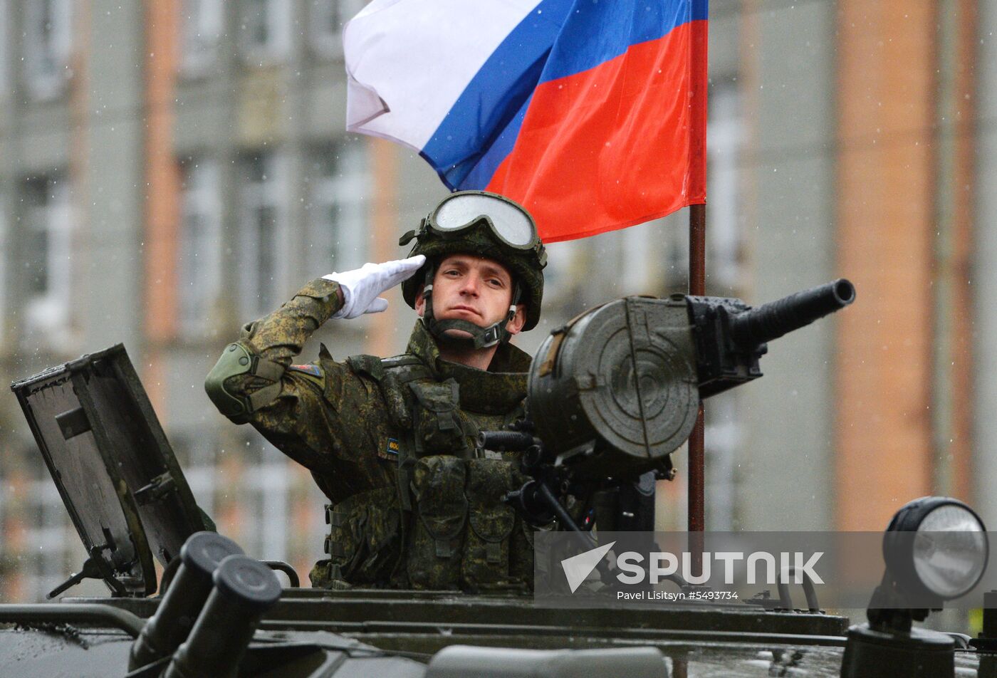 Victory Day celebrations in Russian cities