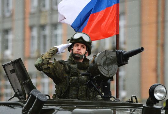 Victory Day celebrations in Russian cities