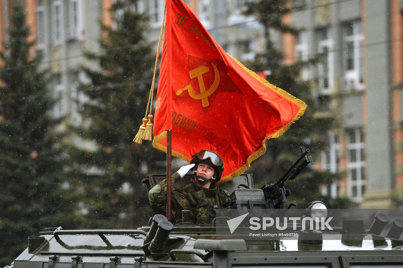 Victory Day celebrations in Russian cities