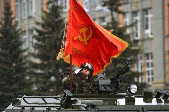 Victory Day celebrations in Russian cities