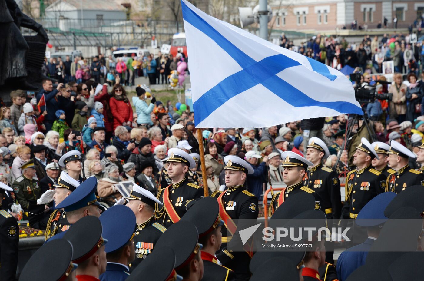 Victory Day celebrations in Russian cities