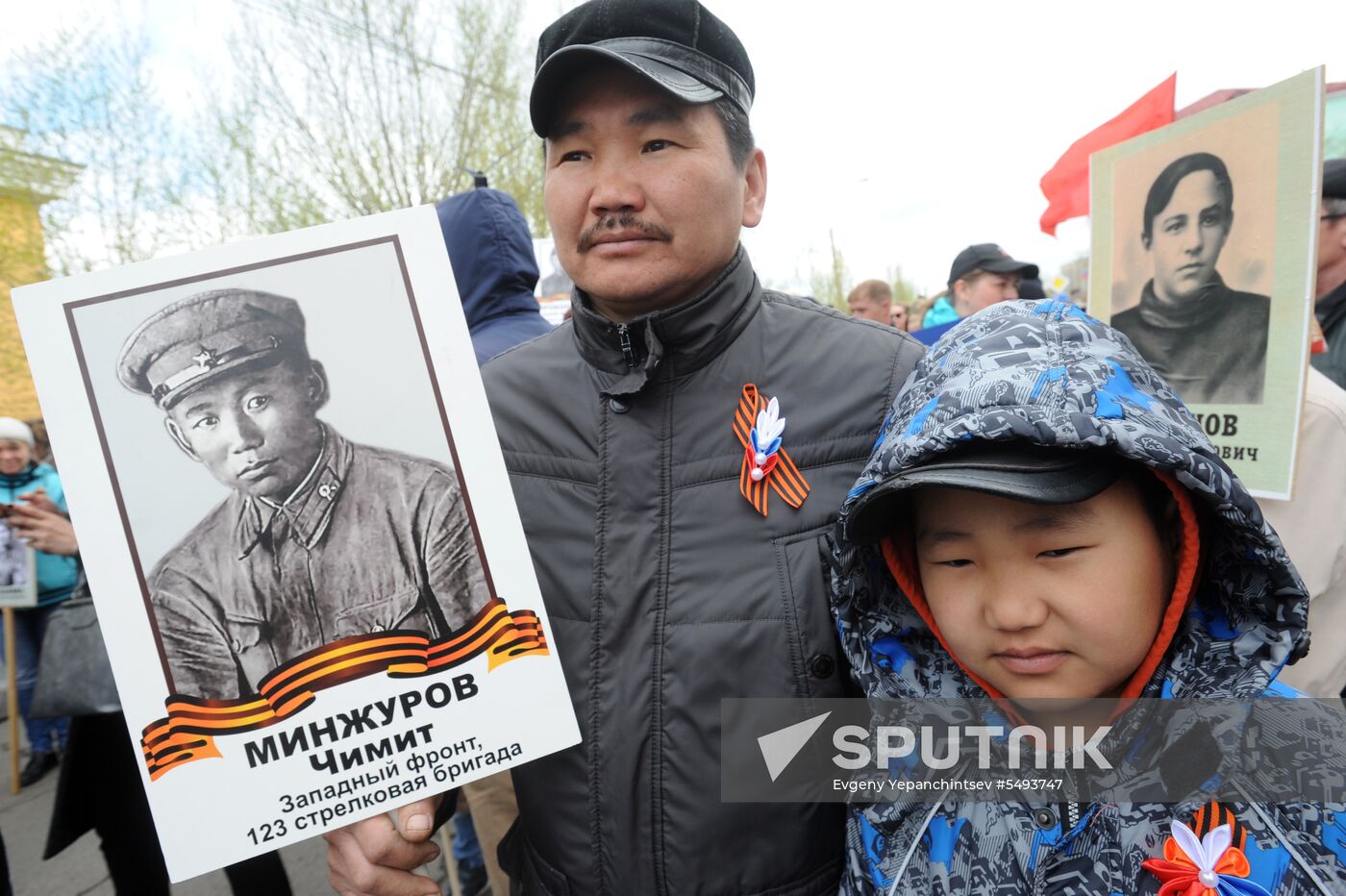 Immortal Regiment event in Russian cities