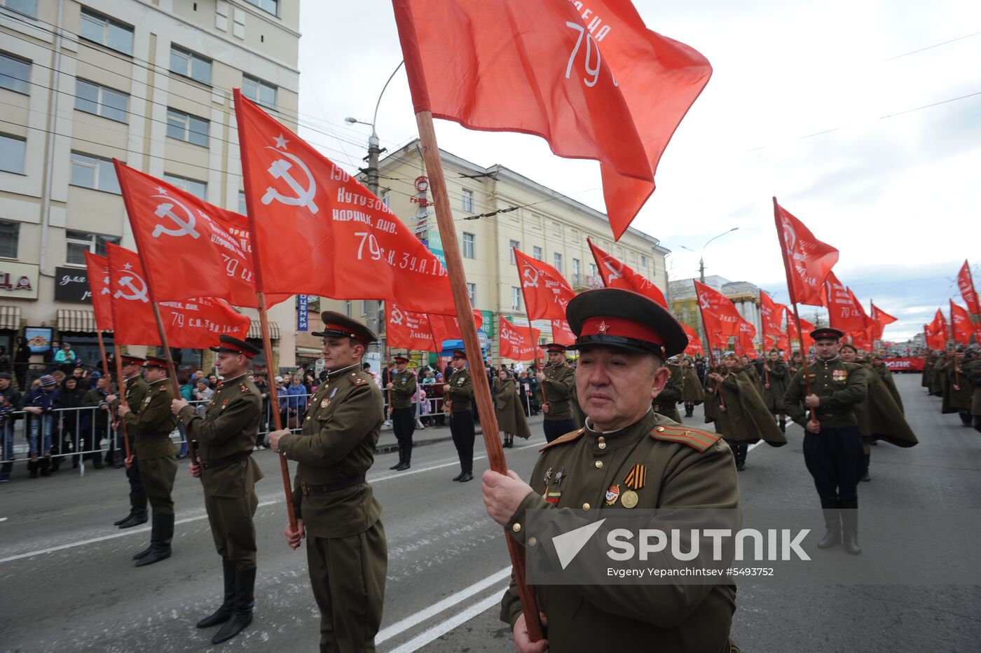 Immortal Regiment event in Russian cities