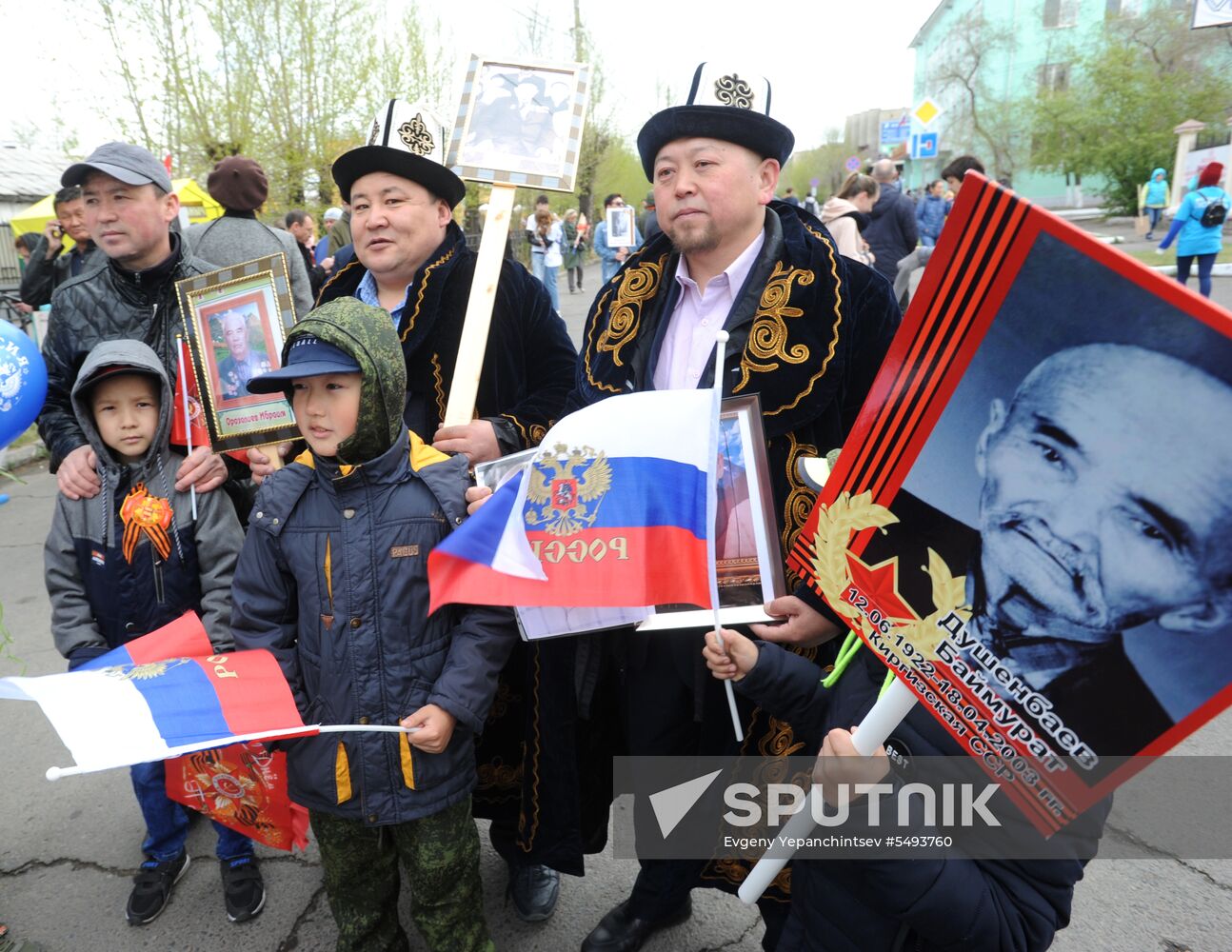 Immortal Regiment event in Russian cities
