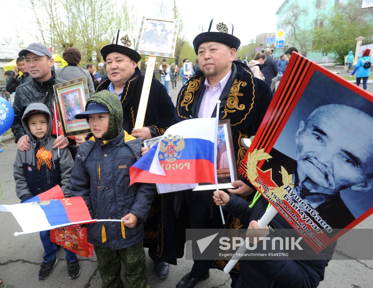 Immortal Regiment event in Russian cities