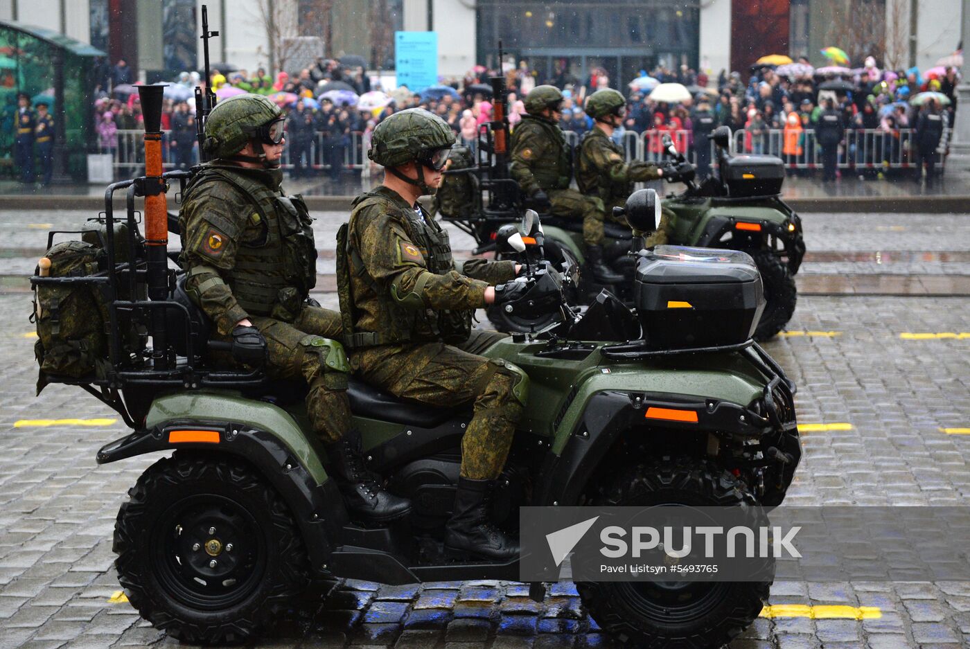 Victory Day celebrations in Russian cities