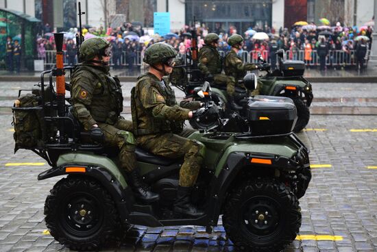 Victory Day celebrations in Russian cities