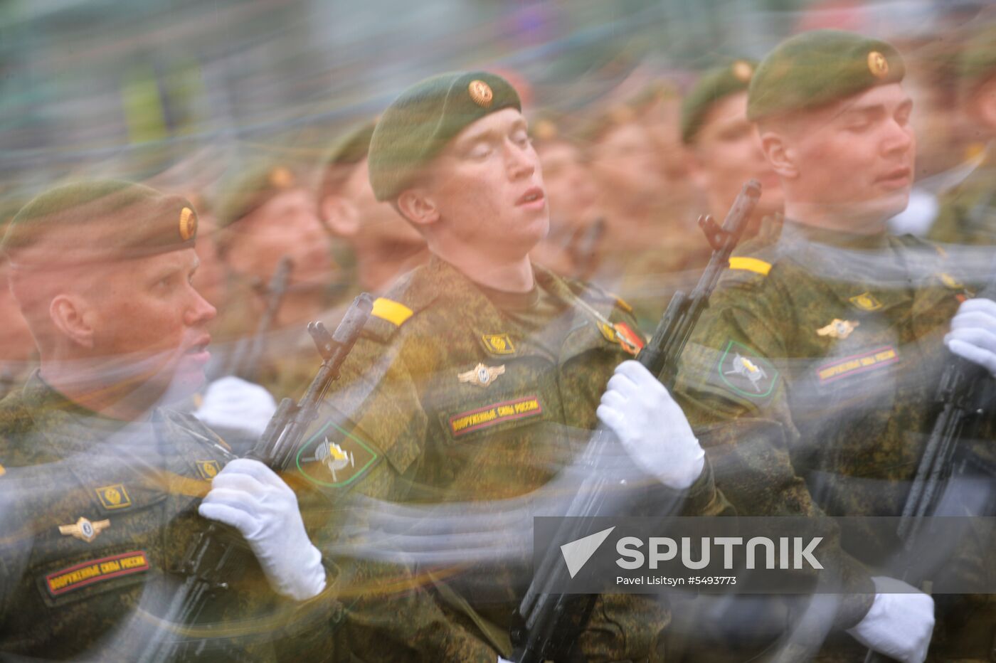 Victory Day celebrations in Russian cities