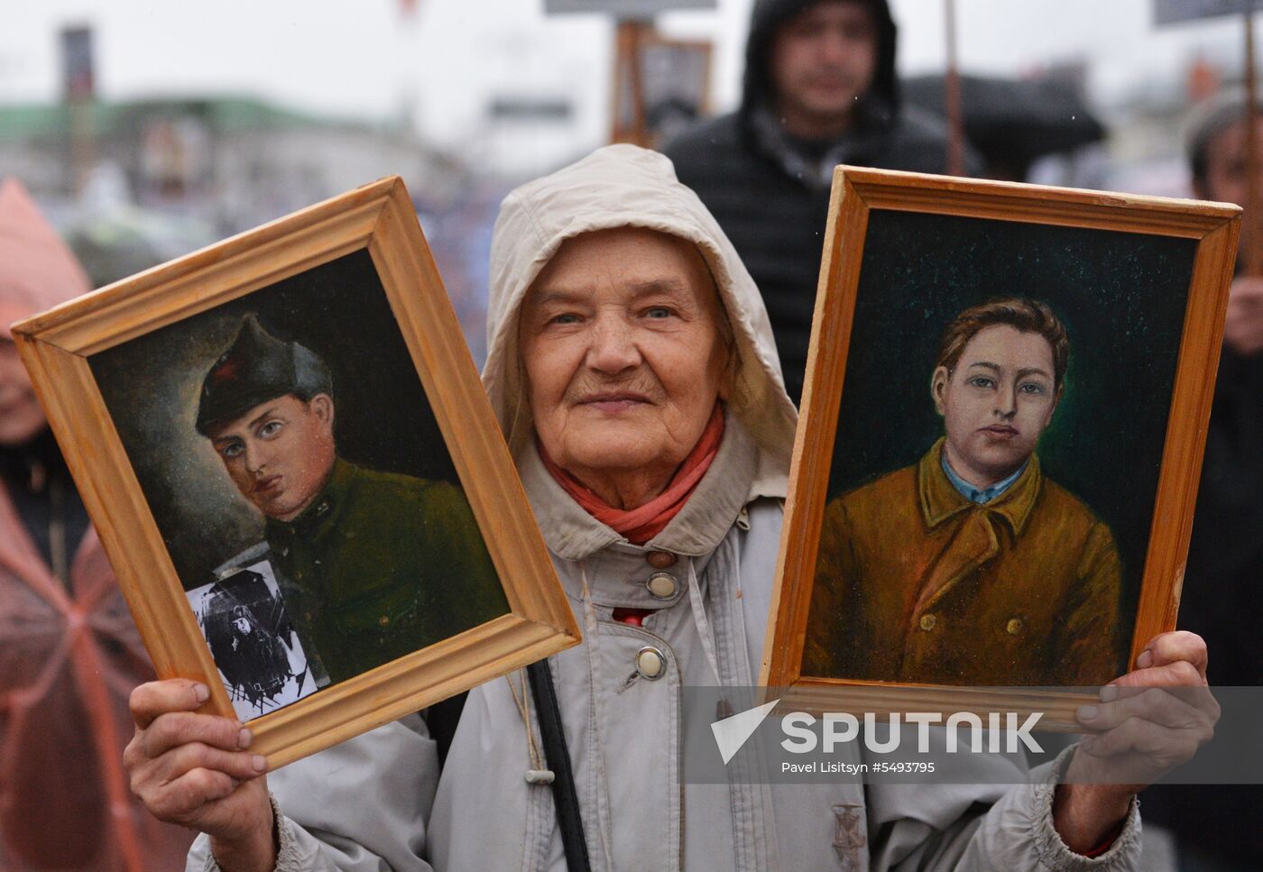 Immortal Regiment event in Russian cities