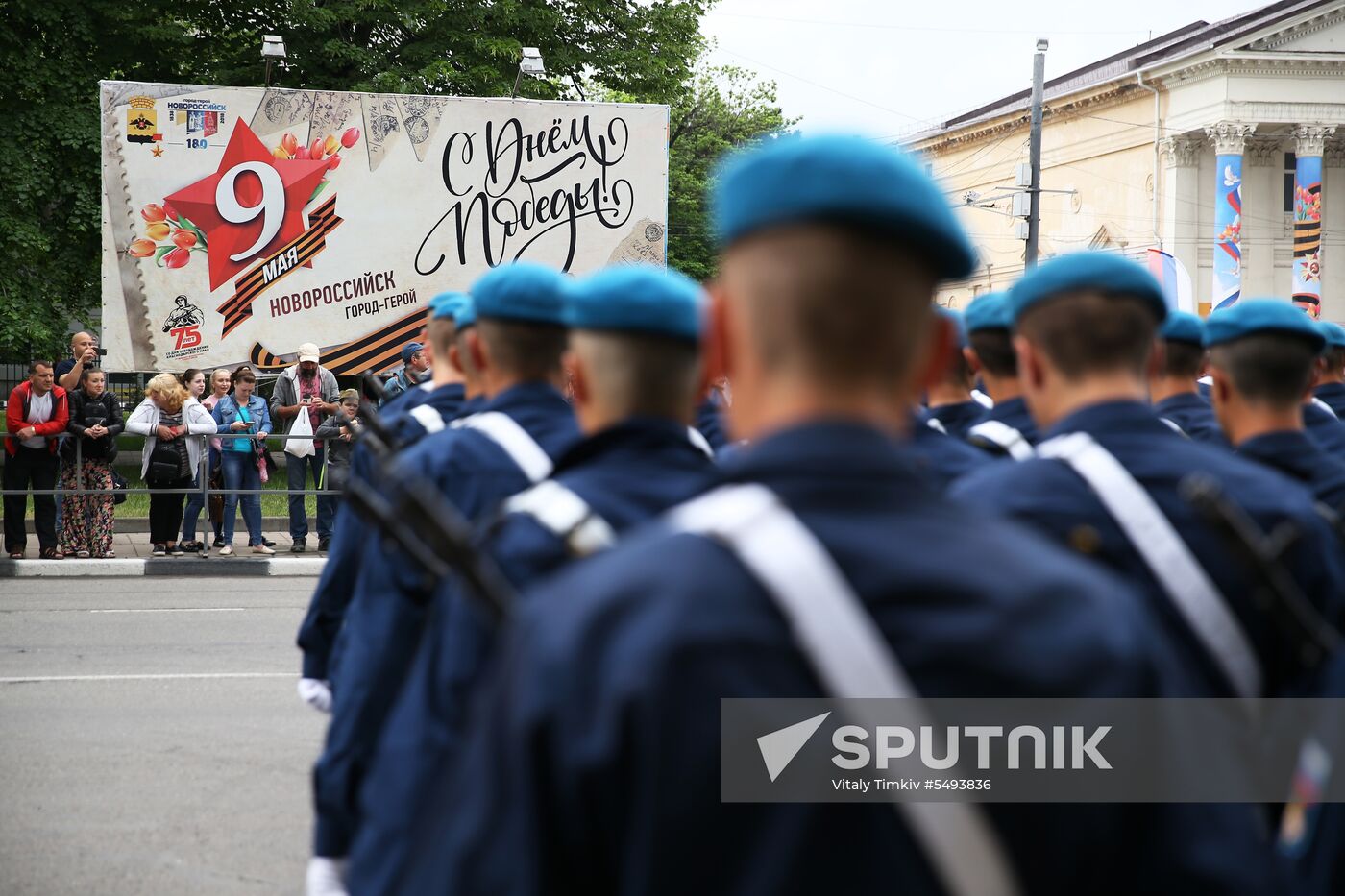 Victory Day celebrations in Russian cities