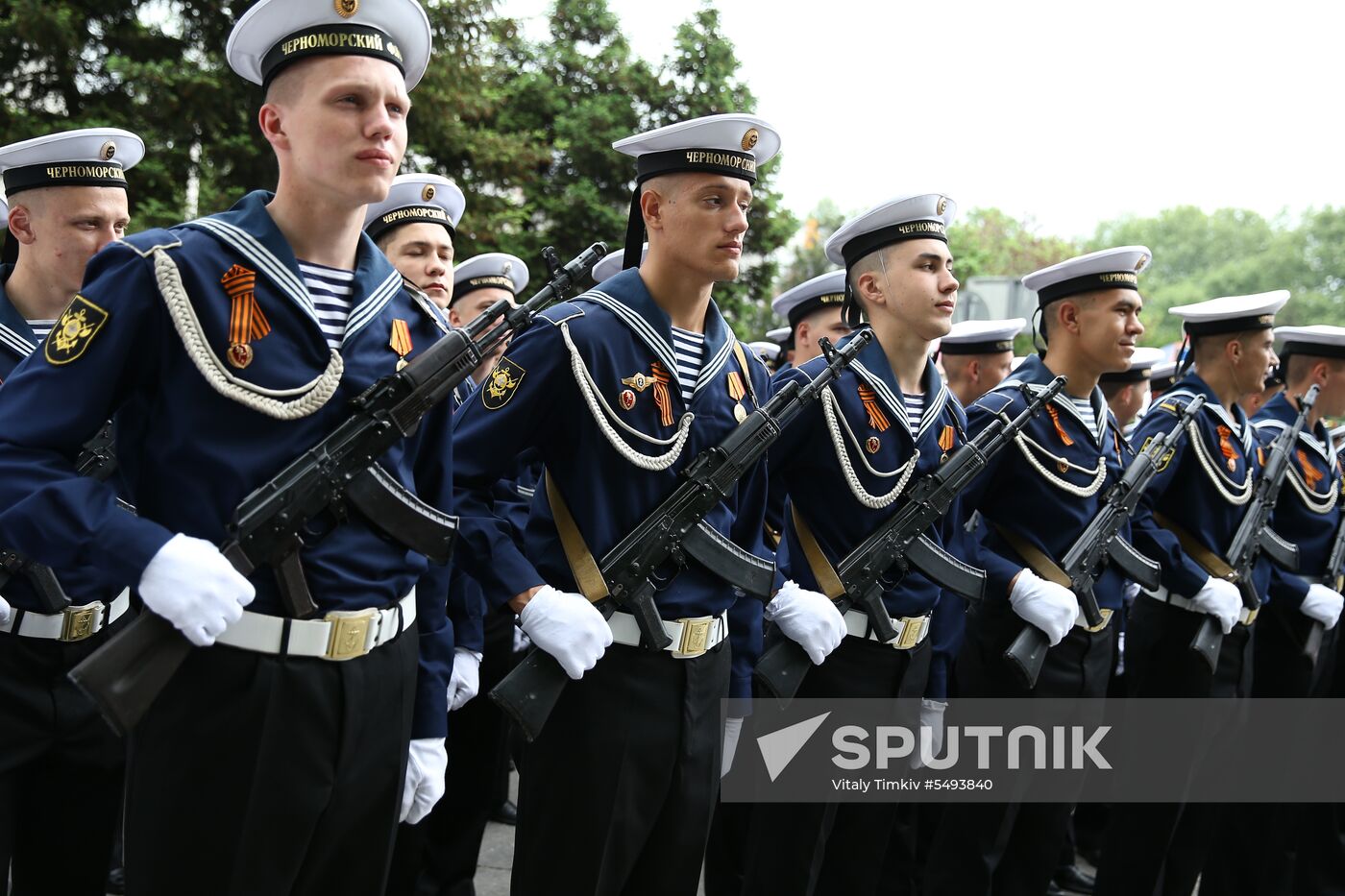 Victory Day celebrations in Russian cities
