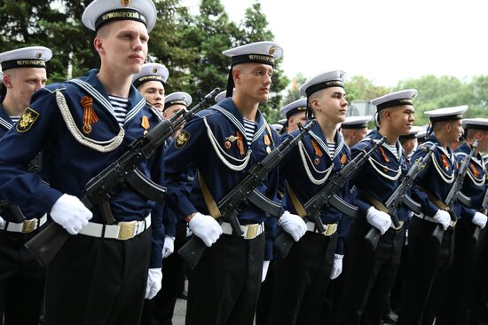 Victory Day celebrations in Russian cities