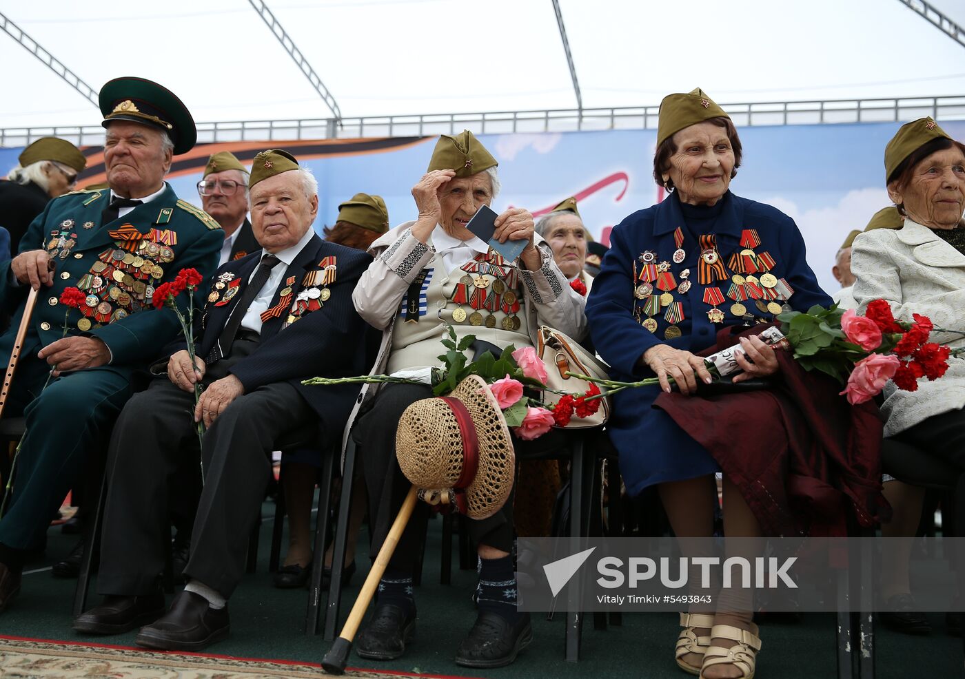 Victory Day celebrations in Russian cities