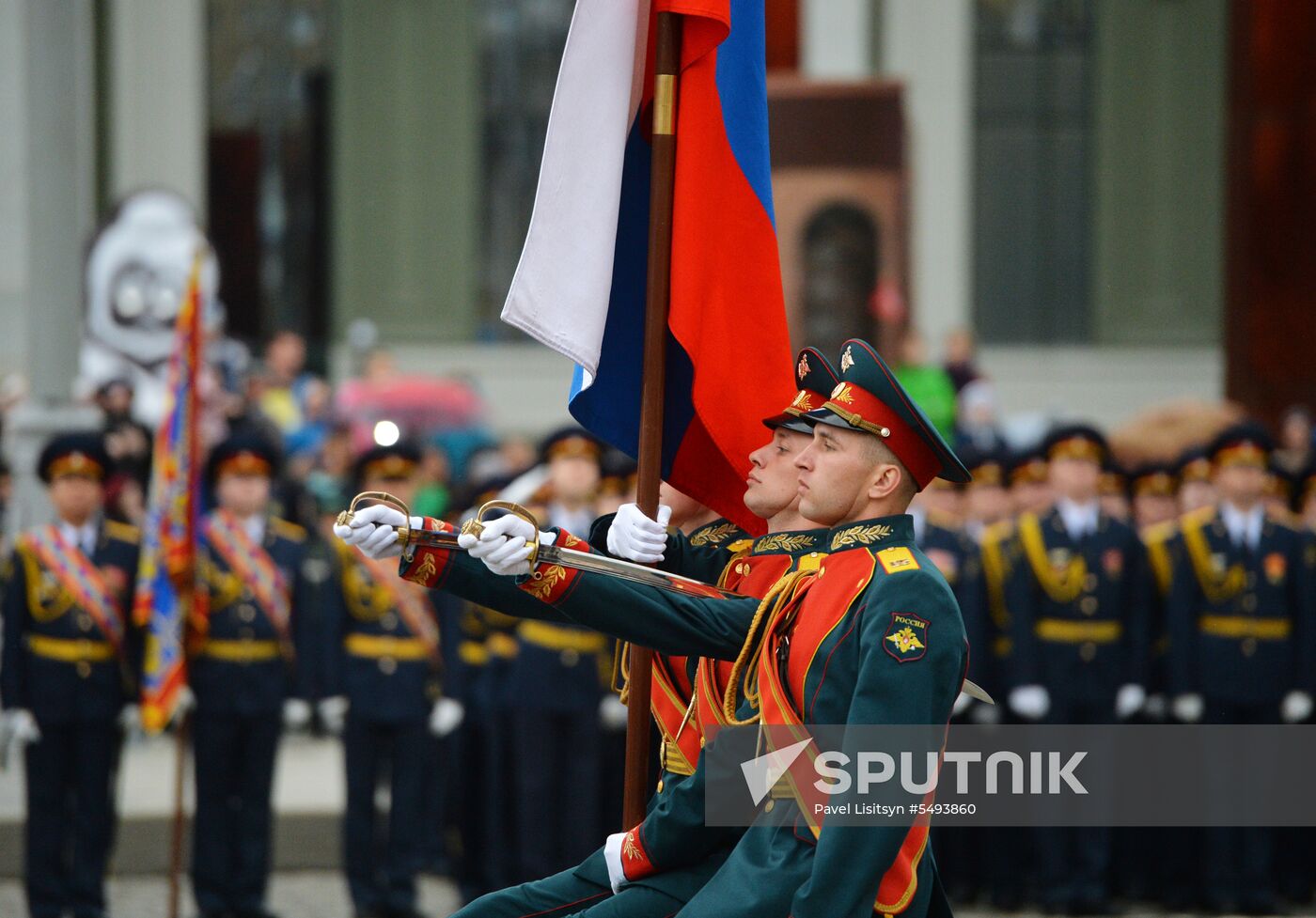 Victory Day celebrations in Russian cities