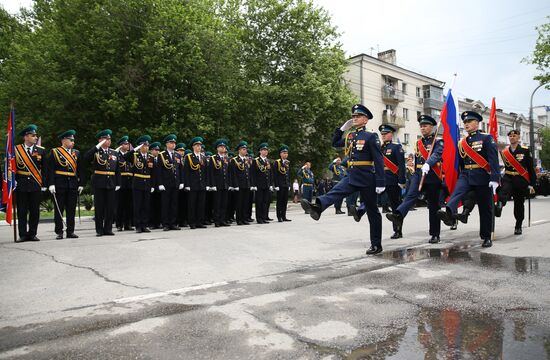 Victory Day celebrations in Russian cities