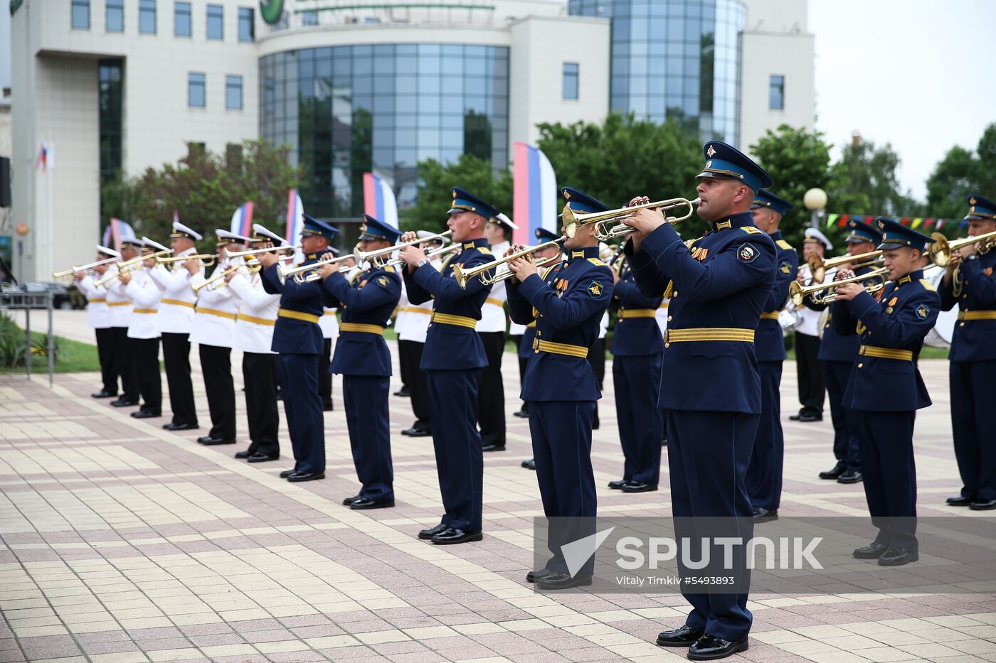Victory Day celebrations in Russian cities