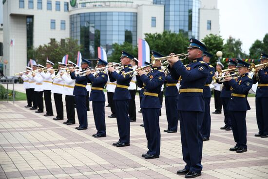 Victory Day celebrations in Russian cities