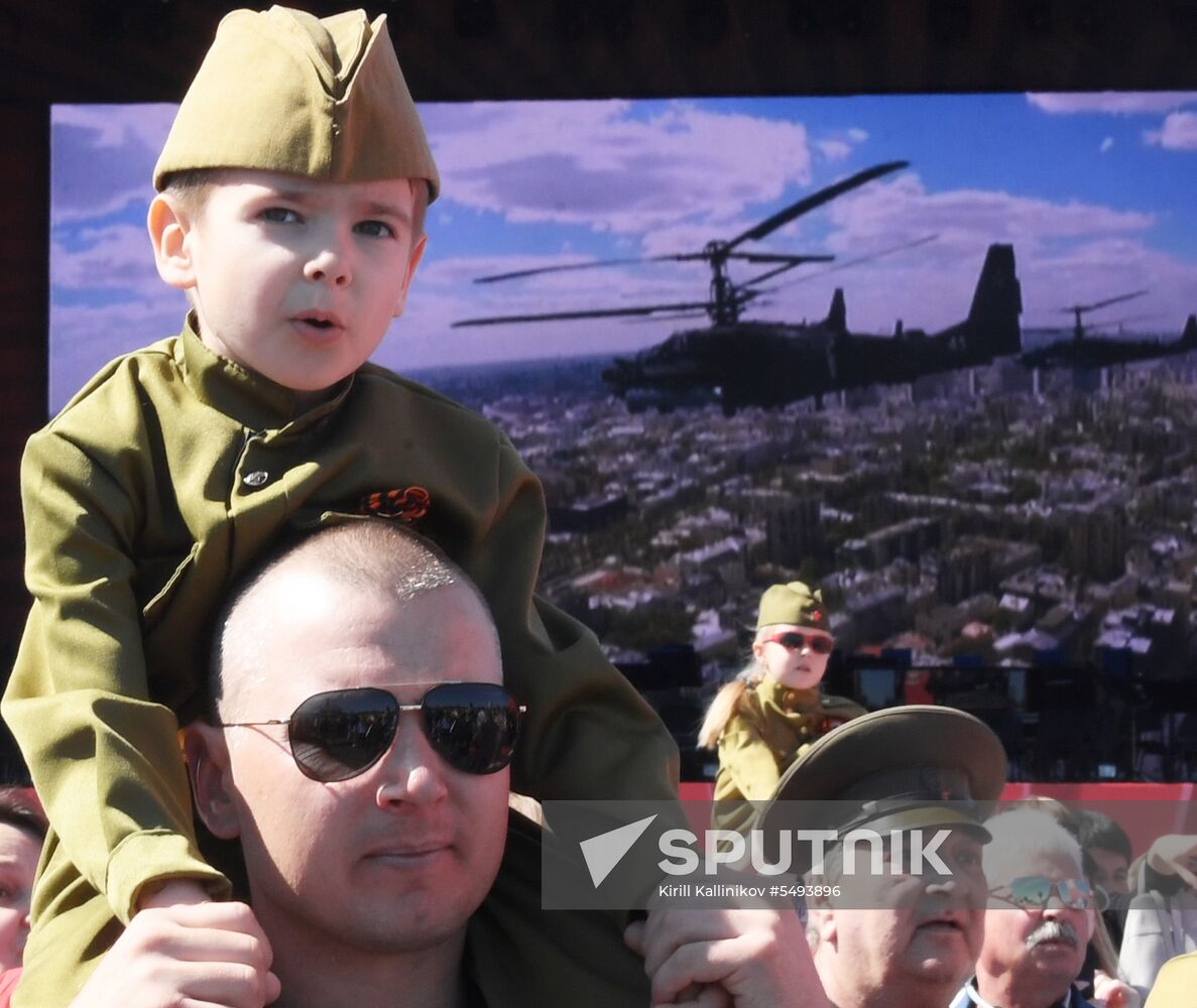 Victory Day celebrations in Moscow