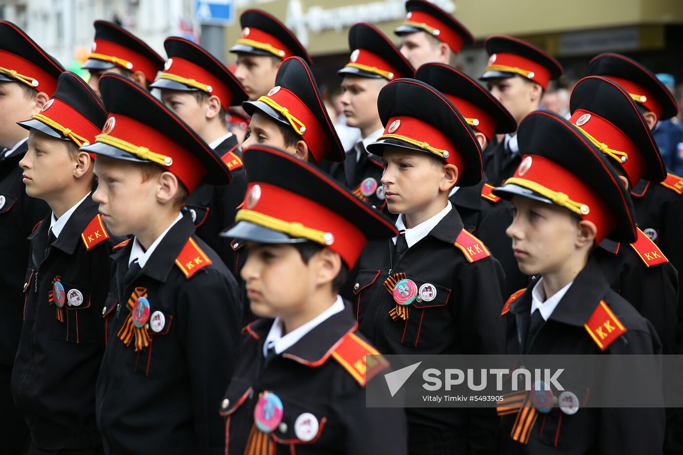 Victory Day celebrations in Russian cities