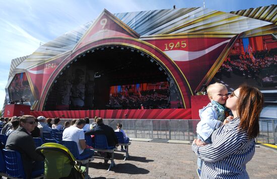 Victory Day celebrations in Moscow